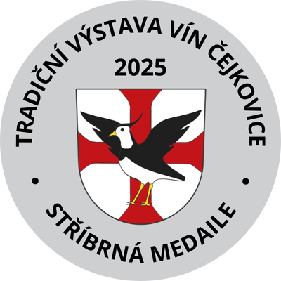 Tradiční výstava vín Čejkovice 2025 - stříbrná medaile